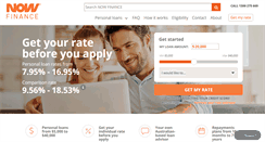 Desktop Screenshot of nowfinance.com.au